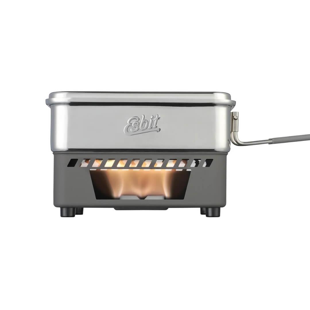 Kogesystem - Esbit Solid Fuel Cookset - 1100 ml - Rustfrit stål