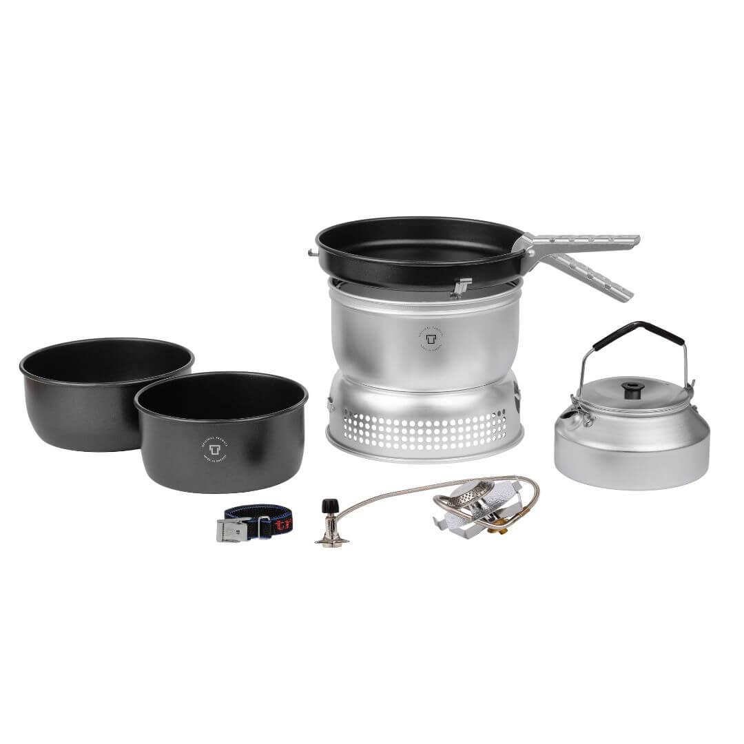 Stormkøkken - Trangia 25-6 - UL - Gasbrænder og nonstick - 3-4 personer