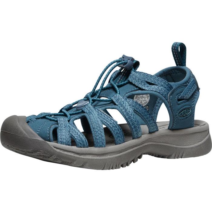 Keen Whisper sandal til dame i farven smoke blue